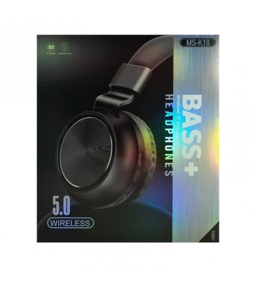 مشاهده قیمت و خرید هدفون +Bass مدل MS-K18