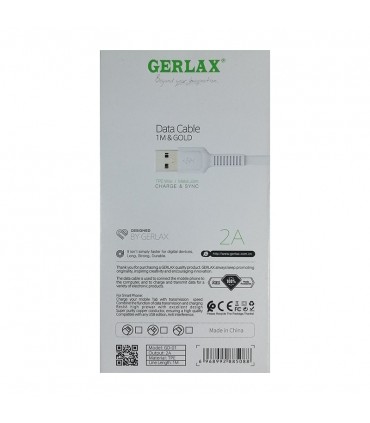 خرید کابل شارژر میکرو یو اس بی  GERLAX مدل GD-01